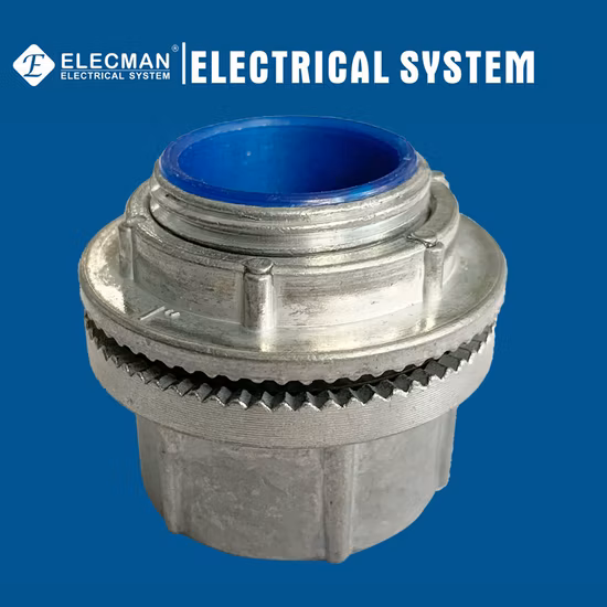 Цинковые водонепроницаемые резьбовые втулки для кабелепроводов Стандартные соединители кабелепроводов UL
